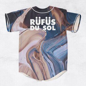 Rufus Du Sol Baseball Jersey For EDM Festivals